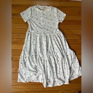 BRAND NEW!! Jessica Simpson short cream floral summer dress